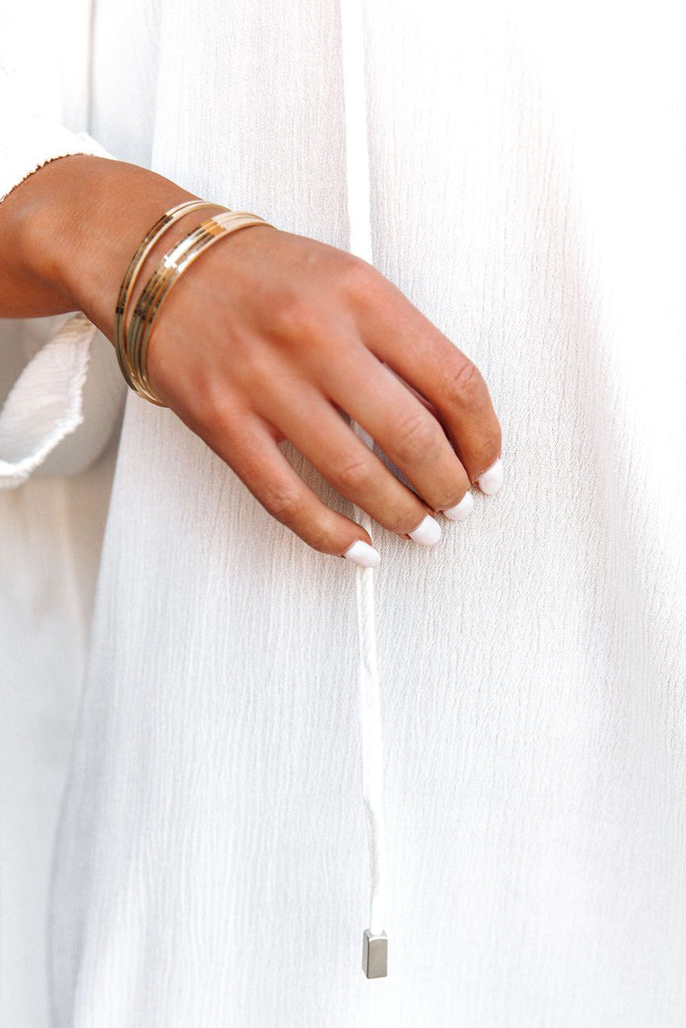 Women's Summer T Shirt Dress V Neck Lace Shoulder Loose Beach Mini Dress - Image 5