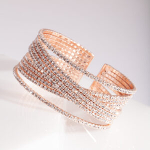 Rose Wide Layered Cuff