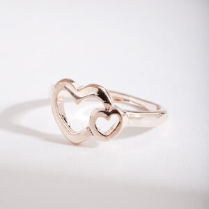 Double Heart Ring