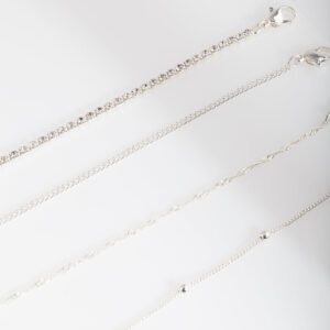 Twist Anklet Bracelet 4-Pack