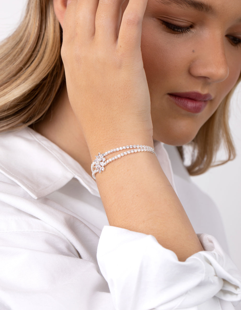 Flower Toggle Bracelet