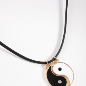 Yin Yang Cord Necklace