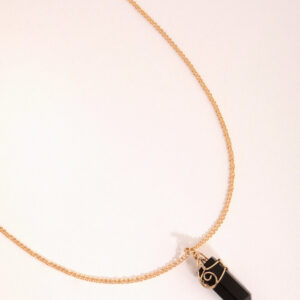 Curled Wrap Shard Necklace