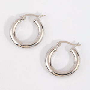 Simple Circle Hoop Earrings