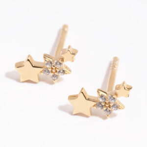 Star Cluster Stud Earrings
