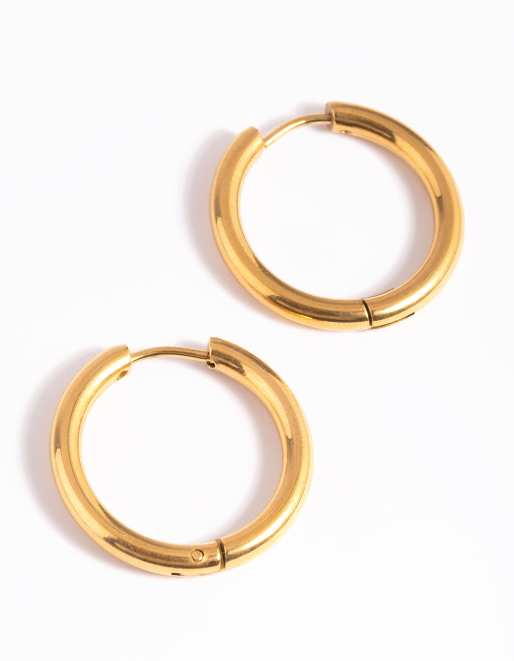 Stainless Steel Classic Hoop Earrings