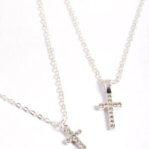 Cross Layered Necklace