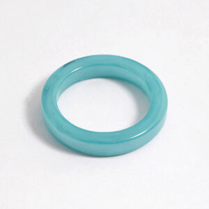 Blue Matte Ring