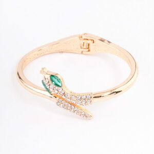 Snake Hinge Cuff Necklace