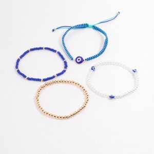 Woven Evil Eye Bracelet