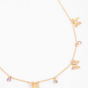 Butterfly Station Necklace