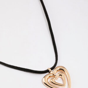 Outline Heart Necklace