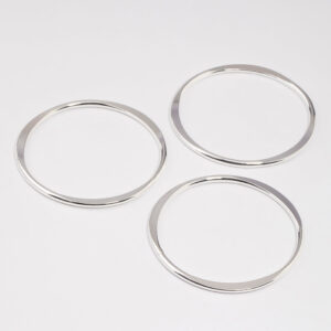 Smooth Organic Bangle Pack