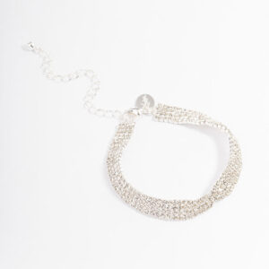 Interlaced Tennis Bracelet