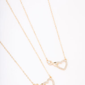 & Heart Necklace Pack