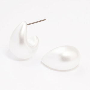 Pearlised Droplet Earrings