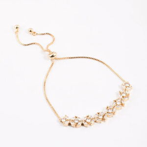 Statement Flower Toggle Bangle