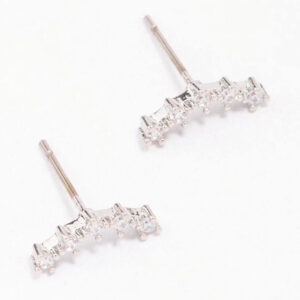 Surgical Steel Crawler Stud Earrings