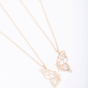 Mum & Daughter Butterfly Necklace Pack