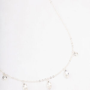 Marquise Station Necklace