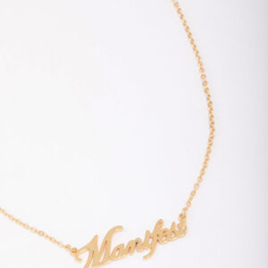 Manifest Necklace