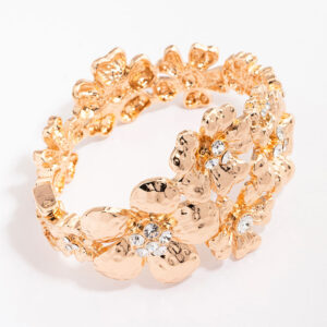 Large Floral Bracelet