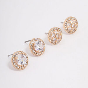 Flower Halo Earring Pack