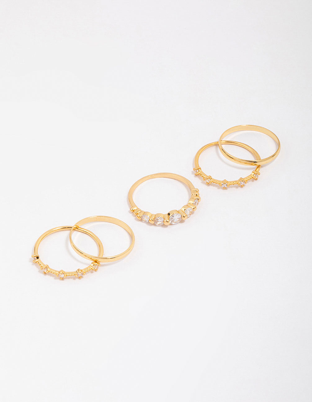 Dainty Stacking Ring 5-Pack