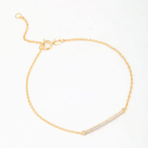 Fine Bar Chain Bracelet