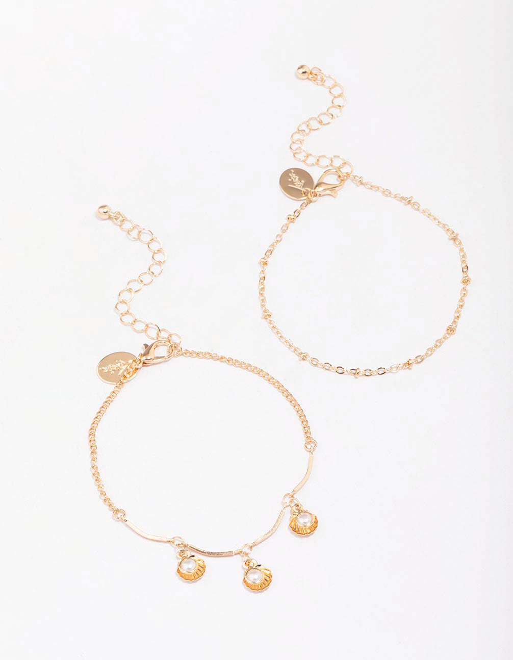 Pearl Clam Shell Bracelet Pack