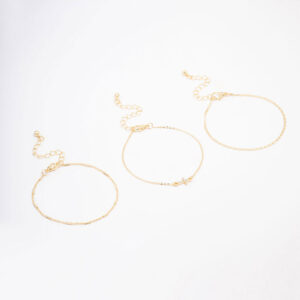 Cross Bracelet 3-Pack