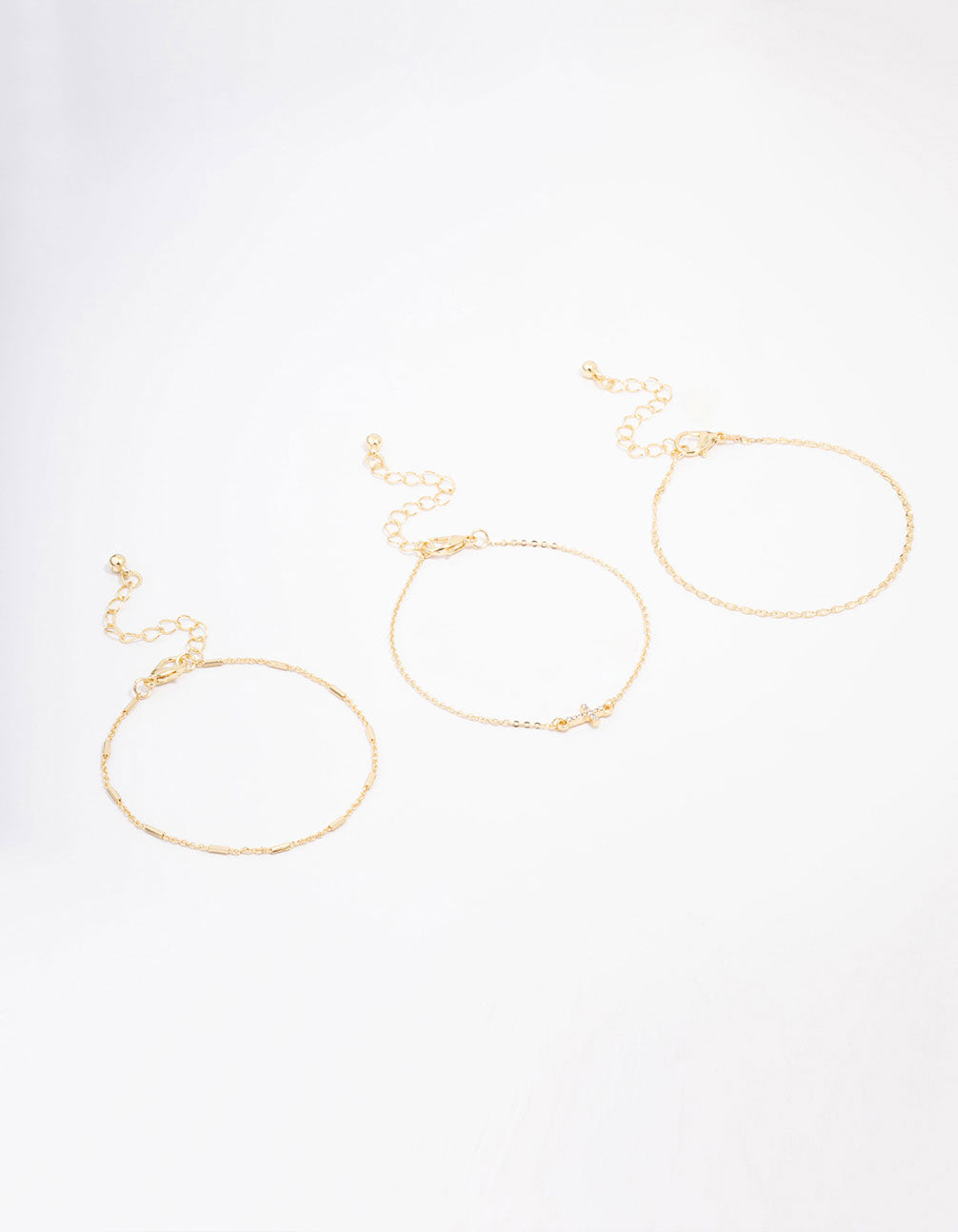 Cross Bracelet 3-Pack