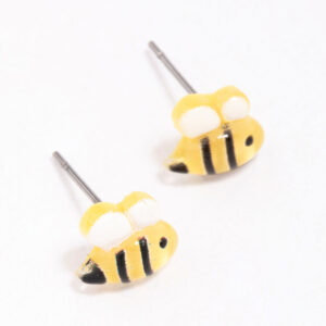 Bumble Bee Stud Earrings