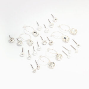 Classic Stud & Hoop Earring 12-Pack