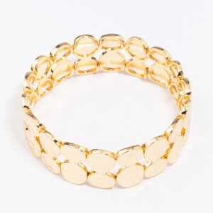 Stretch Hammered Bangle