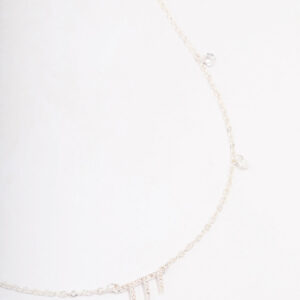Angel Number Cubic Zirconia Chain Necklace