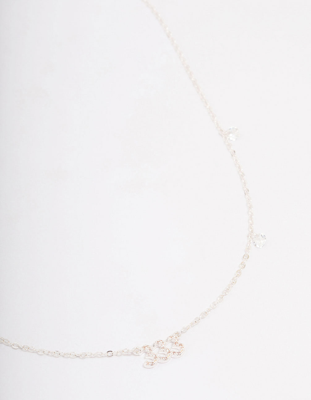 Angel Number Cubic Zirconia Chain Necklace