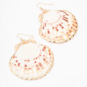 Statement Shell Drop Earrings